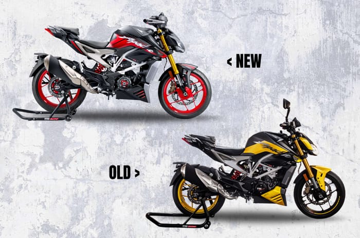 TVS Apache RTR 310 new vs old: differences explained